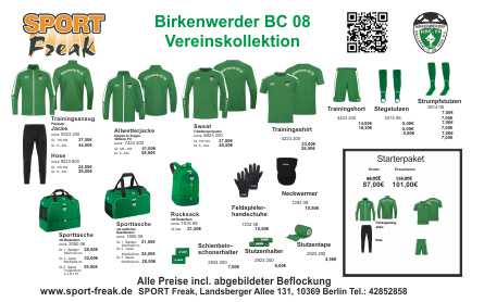 Birkenwerder BC 08 Flyer 2023