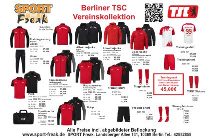 Flyer BerlinerTSCFußball2023