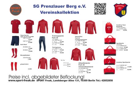 SG Prenzlauer Berg Flyer 2026